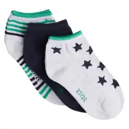 Auchan Lot De 3 Paires De Mini-Chaussettes Ou Chaussettes Enfant Inextenso offre
