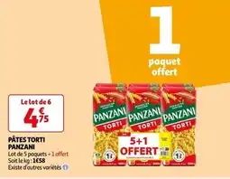 Auchan Supermarché PANZANI PÂTES TORTI offre