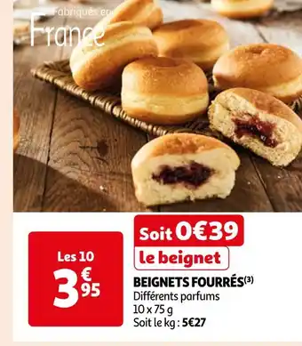 Auchan Supermarché BEIGNETS FOURRÉS offre