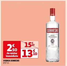 Auchan Supermarché SOBIESKI VODKA offre