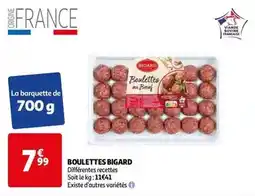 Auchan Bigard - boulettes offre