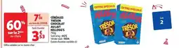 Auchan Kellogg's - céréales trésor chocolat au lait offre