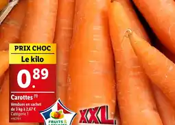 Lidl Carottes offre