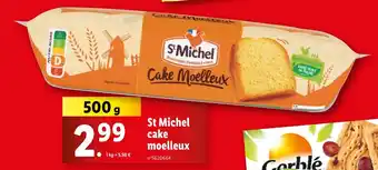 Lidl St Michel cake moelleux offre