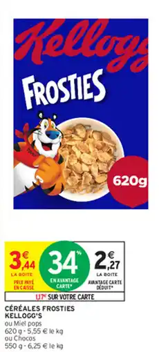 Intermarché Hyper Céréales Frosties Kellogg's offre