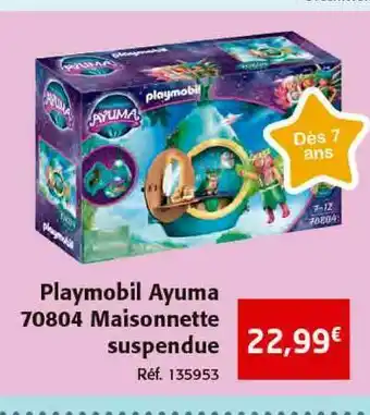 Playmobil Ayuma 70804 Maisonnette Suspendue