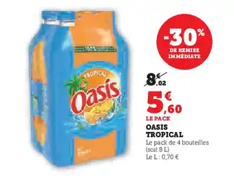 U Express Oasis Tropical offre