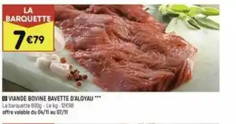 Leader Price Viande Bovine Bavette D'aloyau offre