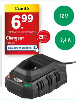 Lidl PARKSIDE Chargeur offre