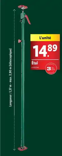 Lidl PARKSIDE Étai offre