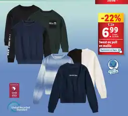 Lidl Sweat ou pull en maille offre