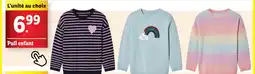 Lidl lupilu Sweat enfant offre