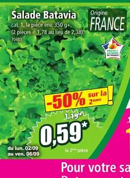 Norma Salade Batavia offre