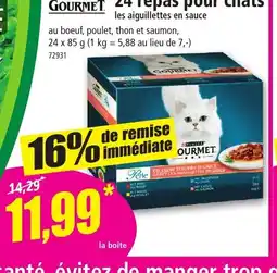 Norma GOURMET 24 repas pour chats offre