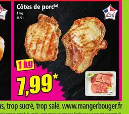 Norma Côtes de porc offre