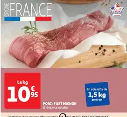 Auchan Porc : filet mignon offre