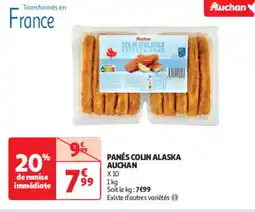 Auchan Panés colin alaska auchan offre