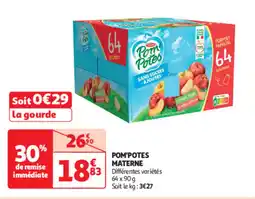 Auchan POM'POTES materne offre