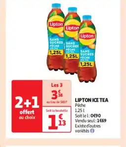 Auchan Lipton ice tea offre