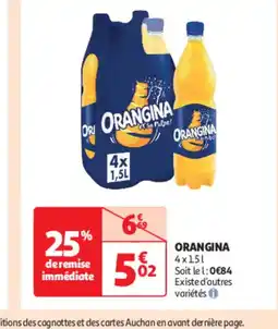 Auchan Orangina offre