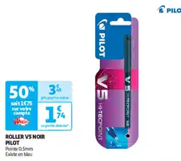 Auchan Roller v5 noir pilot offre
