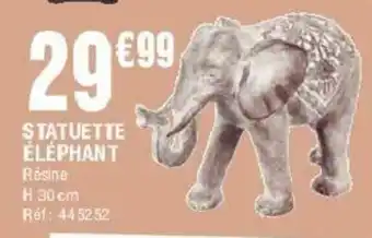 Statuette éléphant