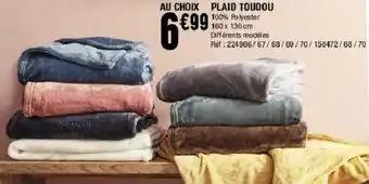 La Foir'Fouille Plaid toudou offre