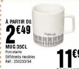 La Foir'Fouille Mug 35CL offre