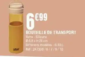 La Foir'Fouille Bouteille de transport offre