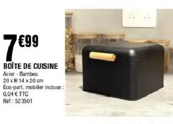 La Foir'Fouille Boîte de cuisine offre