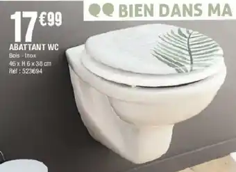 La Foir'Fouille Abattant WC offre