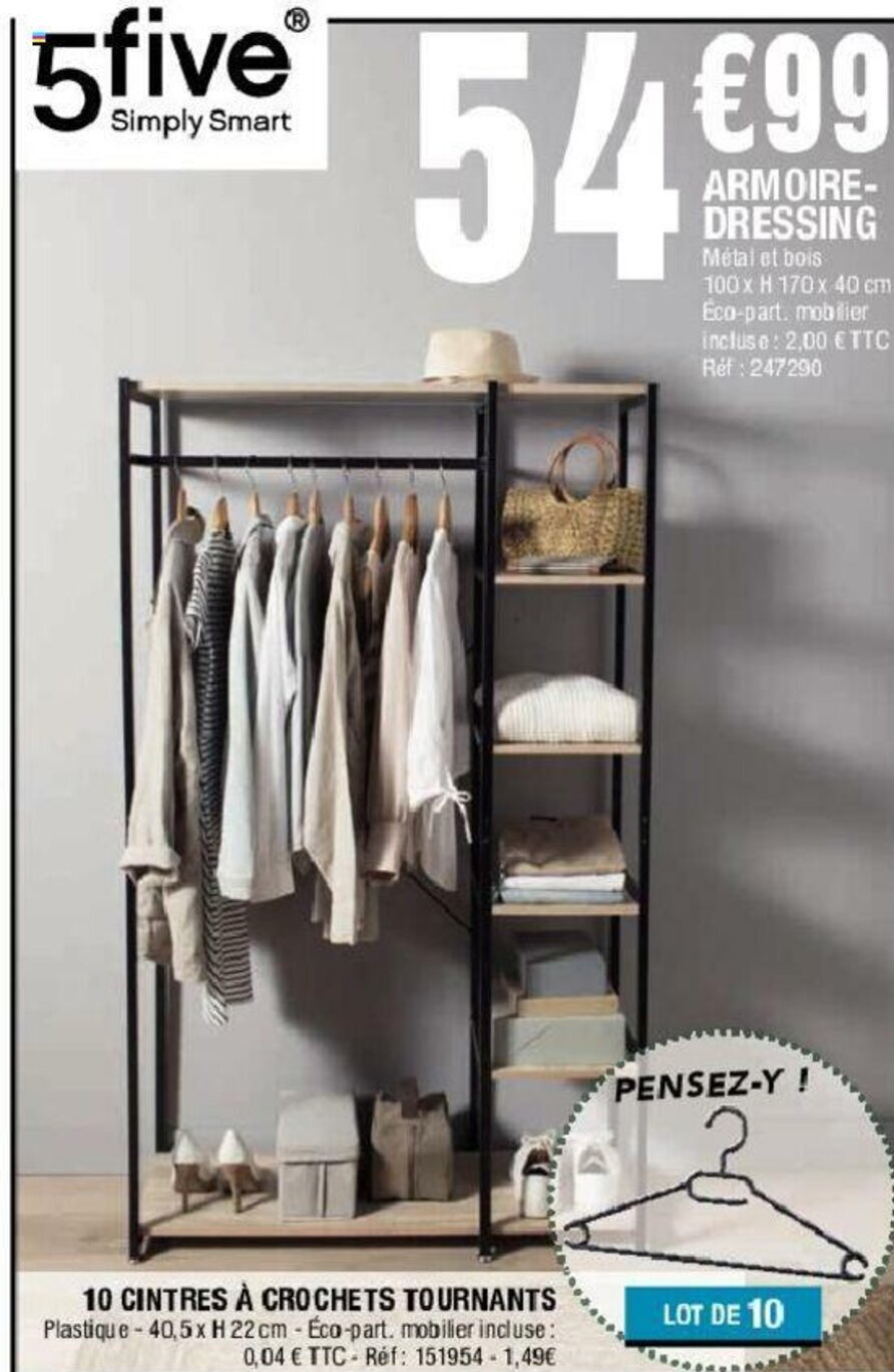 Promo Armoiredressing chez La Foir'Fouille