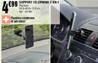 La Foir'Fouille Support téléphone 2-en-1 offre