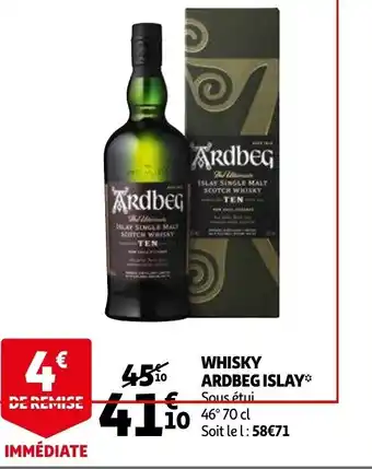 Whisky ardbeg islay