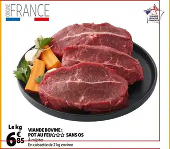 Auchan Viande bovine: pot au feu offre