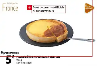 Auchan Flan filière responsable auchan offre