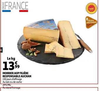 Auchan Morbier aop filière responsable auchan offre