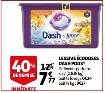 Lessive Ecodoses Dash Pods