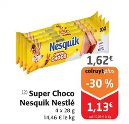 Colruyt Super Choco Nesquik Nestlé offre