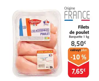 Colruyt Filets de poulet offre