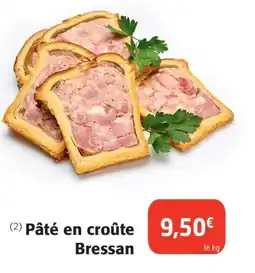 Colruyt Pâté en croûte Bressan offre