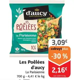Colruyt Les Poêlées d'aucy offre