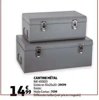Cantine Métal