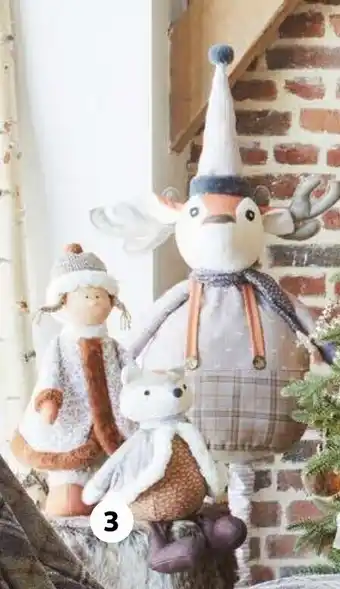 Auchan Figurine Assise 25cm offre