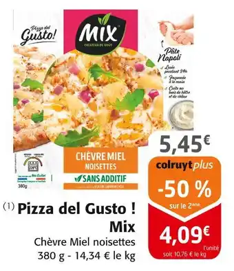 Colruyt Mix Pizza del Gusto ! offre