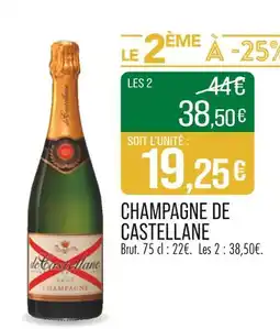Match DE CASTELLANE CHAMPAGNE offre