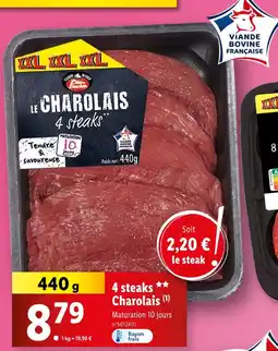 Charolais 4 steaks