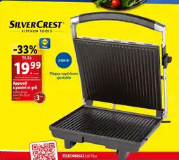 Lidl SILVER CREST Appareil à panini et gril offre