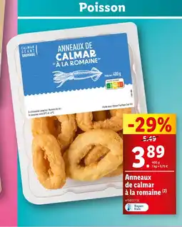 Anneaux de calmar à la romaine