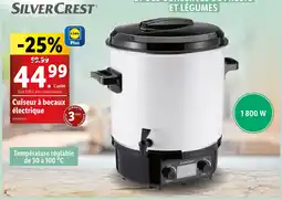Lidl SILVERCREST Cuiseur à bocaux électrique offre